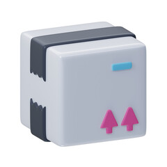 Mail Package 3D Icon