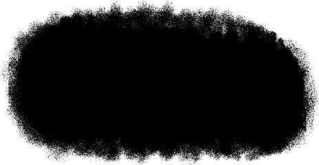 Fototapeta premium Grunge black splatter blot shape, Black ink splatter, vector