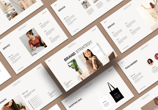 Brand Strategy Presentation Layout