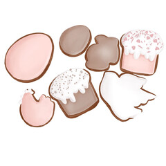 heart shaped cookie cutter, Easter tasty