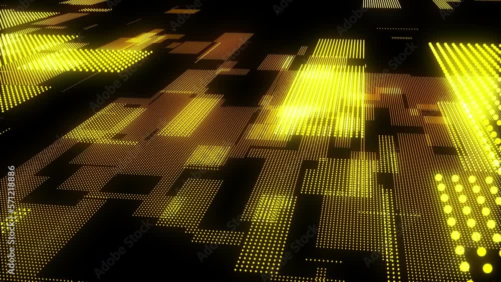 Poster rectangles shapes concept background technology animation