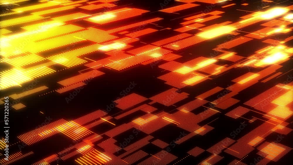 Poster rectangles shapes concept background technology animation