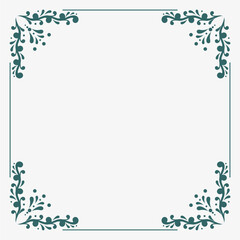 border for wedding and birthday invitations