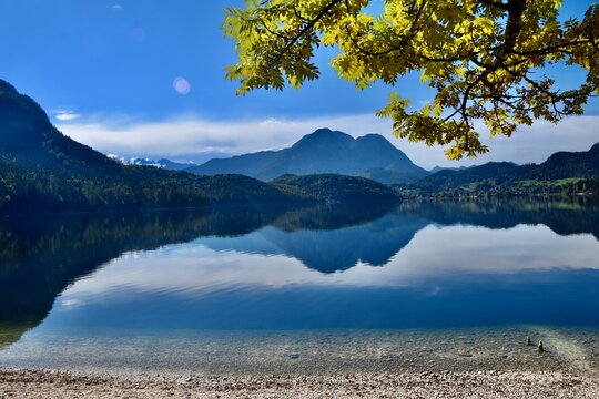 lake in the mountains