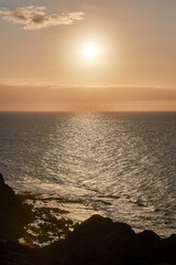 Obraz premium the rocky coastal landscape of La Pared, Fuerteventura