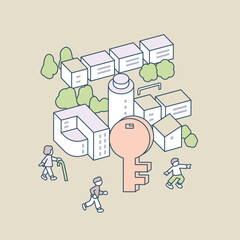 鍵と生活。プライベートを守るための努力