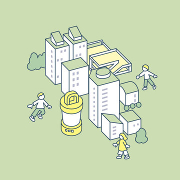 recommend clip art: ランタンのある町。
                    明かりのある生活