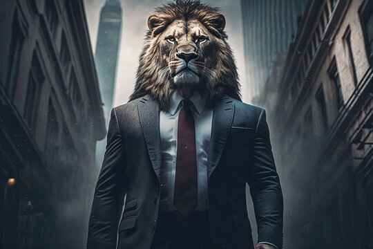 Lion In A Suit Images – Browse 6,105 Stock Photos, Vectors, and Video |  Adobe Stock