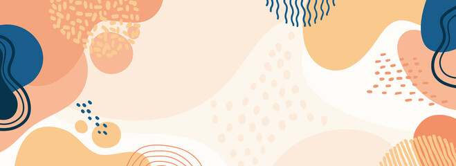 Color splash abstract background for design.Template banner and cover for social media ad, template special promo new arrival sale.