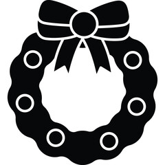 christmaschristmas wreath and ornament