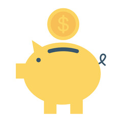 e-commerce piggy and bank