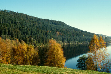 Lac de Gerardmer,, Parc Naturel Régional des Ballons des Vosges, 88, Vosges, France