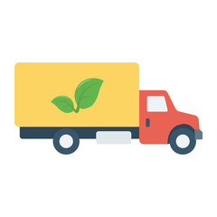 nature and ecology truck and delivery