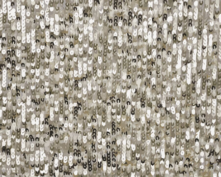 Shiny sequins bakcground, vector illustration