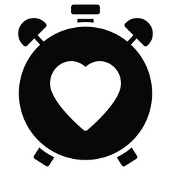 wedding alarm clock and clock