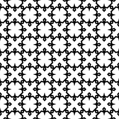 black and white seamless pattern  wallpaper, vector, design, black, texture, art, floral, ornament, decoration.
