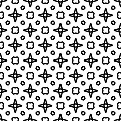 black and white seamless  texture, flower, tile, vintage, geometric, ornament, floral, fabric, retro, textile, symbol.