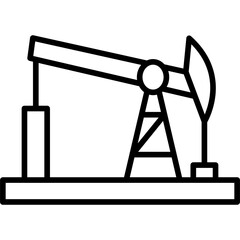 Drilling Rig Icon