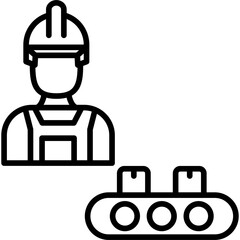 Industrial Worker Icon