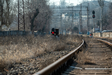 end of the road railway in Ukraine