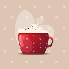 cup of tea with heart