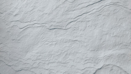 Obraz premium Wavy snow texture background, Top view snow on a winter day