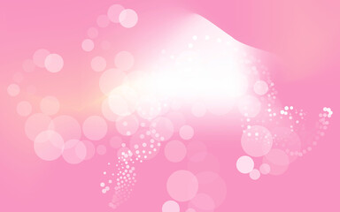 abstract background with bokeh