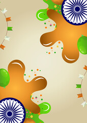 indian independence day background