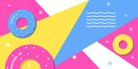 background with geometric shapes