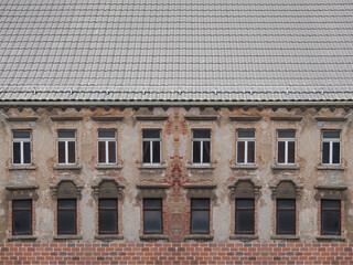 Unbewohntes altes Haus