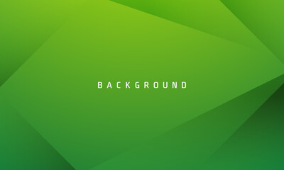 Minimal green geometric background. vector design graphic for poster, banner, landing page, slideshow	