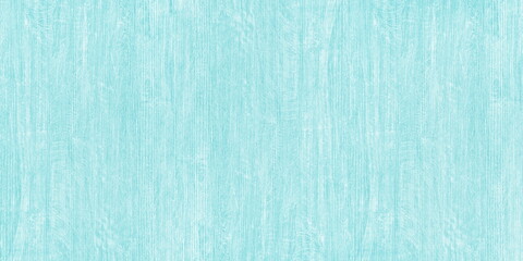 Light teal blue old shabby wood grain texture. Pastel turquoise wooden surface large background