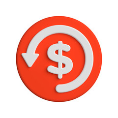 3D Cashback Icon