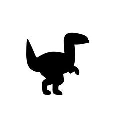 silhouette dinosaur