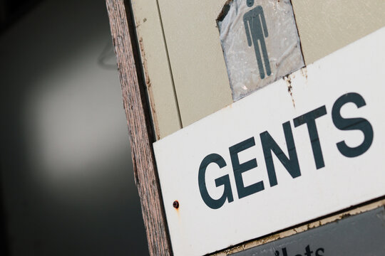 Gents toilet  sign