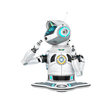 bot robot is saying no way
