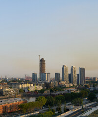 Fototapeta na wymiar Buenos Aires City Skyline - Skyscrapers