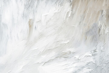 white and grey oil abstract background painting, generative ai
