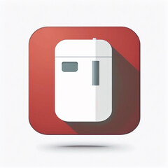 illustration of icon on white background