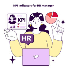 KPI, key performance indicators for HR specialist. Indicator to measure