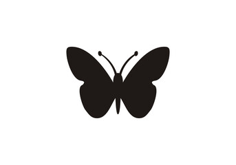 Vector - Butterfly simple conceptual icon. Logos. Vector illustration