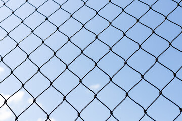 Fototapeta premium Cat protection net grid Texture Background