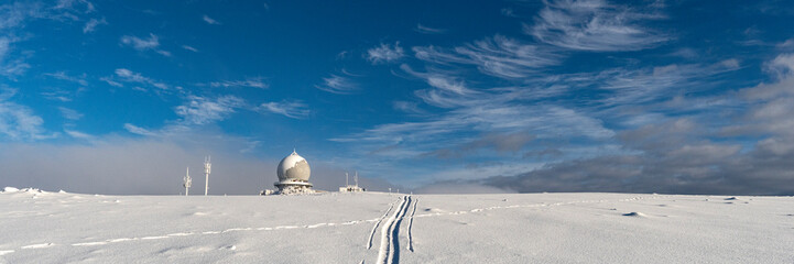 Das Radom auf der schneebedeckten Wasserkuppe7