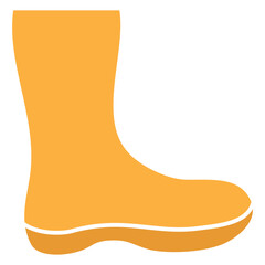 gardening boots footwear illustration