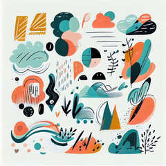 Big_pack_of_graphic_abstract_objects_in_cartoon_style