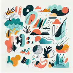 Big_pack_of_graphic_abstract_objects_in_cartoon_style