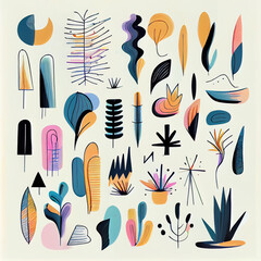Big_pack_of_graphic_abstract_objects_in_cartoon_style