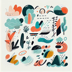 Big_pack_of_graphic_abstract_objects_in_cartoon_style
