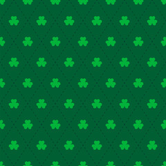 Argyle and plaid seamless pattern, set with emerald green. High quality precise seamless pattern. Vector illustration.