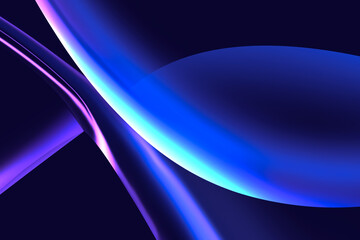 Abstract Background Wallpaper with a Modern and Luxurious Glassy Style, Featuring Gradient Colors and Random Shapes